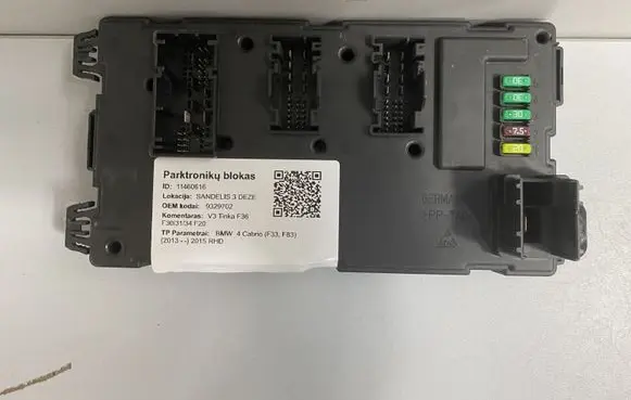 BMW 4 F32 F33 Parking PDC control unit/module 9329702