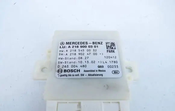 Mercedes-Benz CLS C218 AMG Parking PDC control unit/module A2189000301