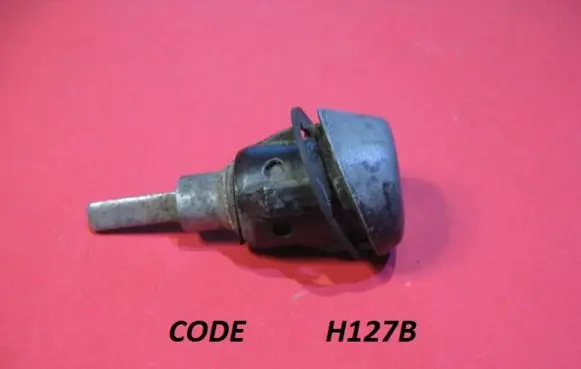 Opel Ascona C Tailgate exterior lock H127B