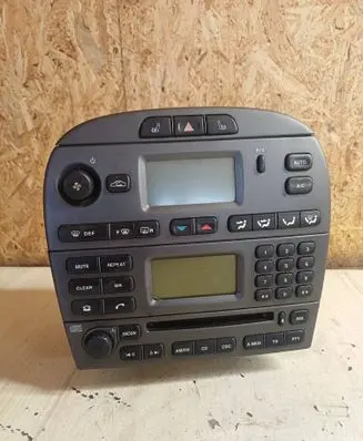 Jaguar X-Type Radio/CD/DVD/GPS head unit 4X4318B876AC 020279