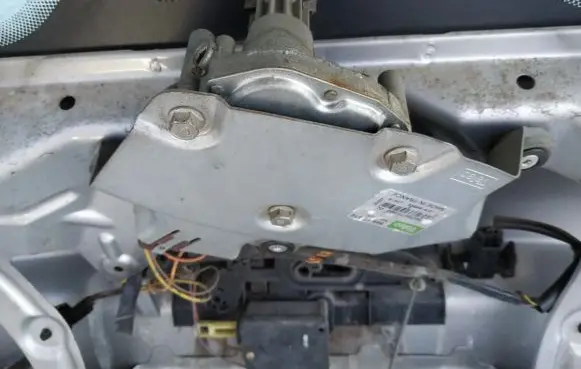 Peugeot 206 Rear window wiper motor 9628679980 54902512
