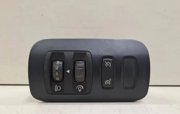 Headlight level height control switch