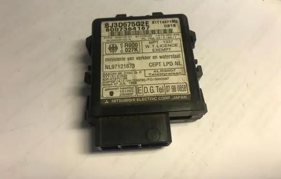 Mazda Premacy Immobilizer control unit/module BJ3D675G2E 8007364187