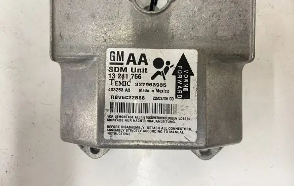 Opel Zafira B Airbag control unit/module 13241766 327963935 403253A3