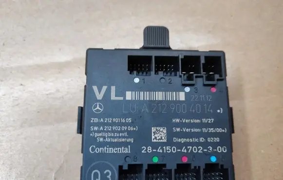 Mercedes-Benz E W212 Door control unit/module A2129004014