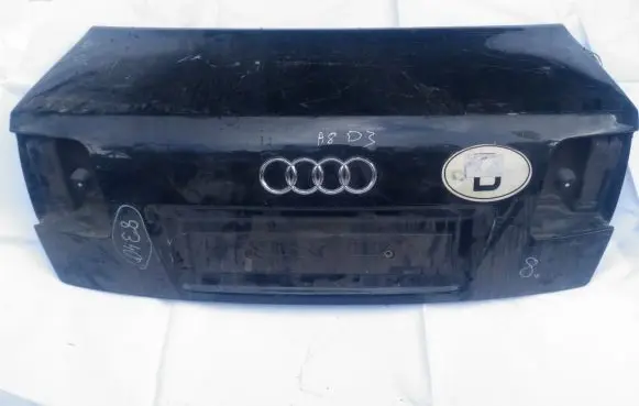 Audi A8 S8 D3 4E Tailgate/trunk/boot lid juodas