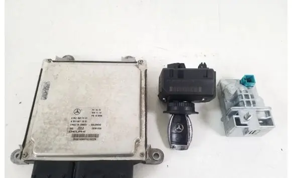 Engine ECU kit and lock set