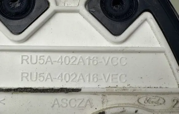 Ford F150 Manufacturers badge/model letters RU05A402A16VCC U5A402A16VEC ASCZA