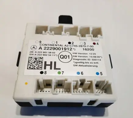 Mercedes-Benz C W205 Door control unit/module A2229001912