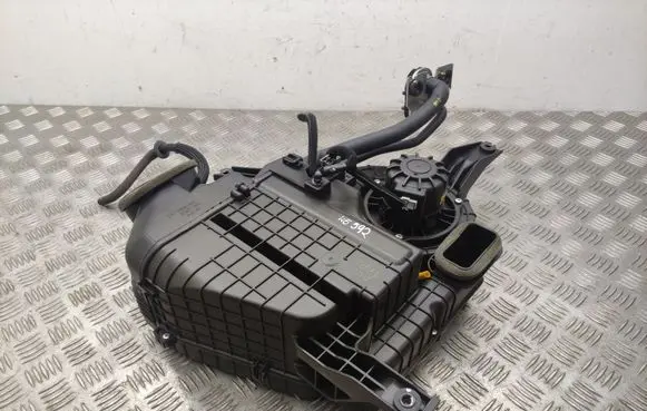 Interior heater climate box assembly