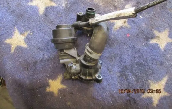 Audi Q7 4L Engine coolant pipe/hose 059121737