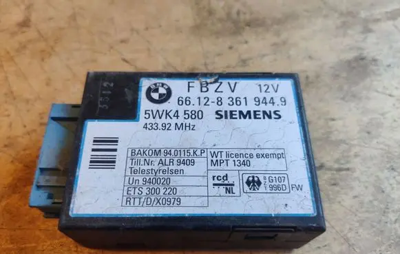 BMW 7 E38 Other control units/modules 661283619449 83619449