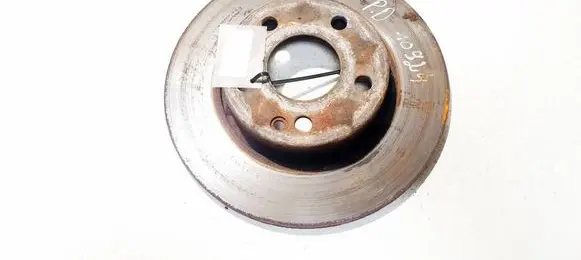 Mercedes-Benz A W169 Rear brake disc neventiliuojamas
