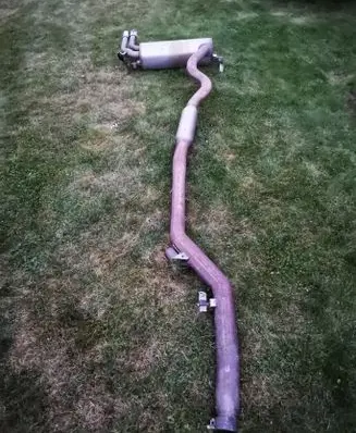 BMW 3 GT F34 Muffler/silencer 7620362