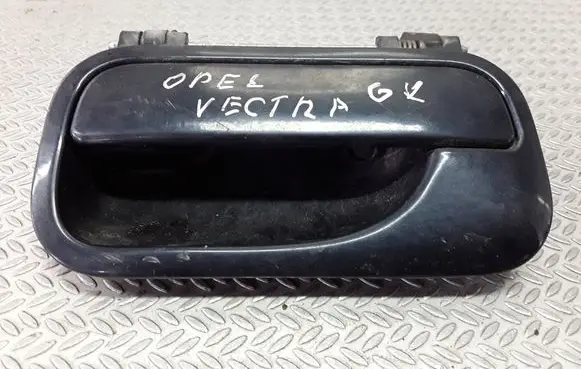 Rear door exterior handle