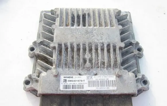 Peugeot 407 Engine control unit/module 9656061280 5WS40167D