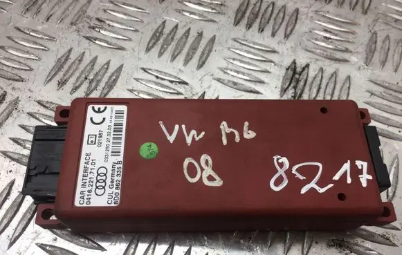 Volkswagen PASSAT B6 Phone control unit/module 3C0035729E 8217