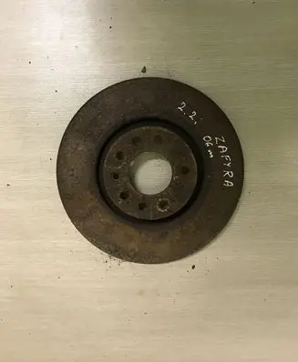 Opel Zafira B Front brake disc