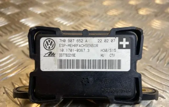 Volkswagen Touran I ESP acceleration yaw rate sensor 7H0907652A DD77B22Y8E 10170103673