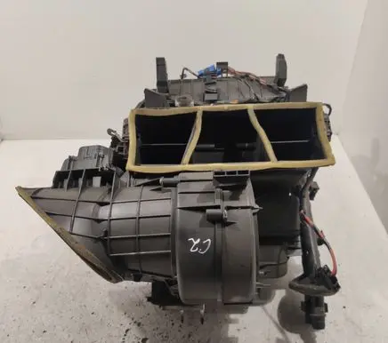 Interior heater climate box assembly