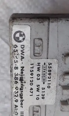 BMW X5 E53 Fuse box set 55892110 58386932