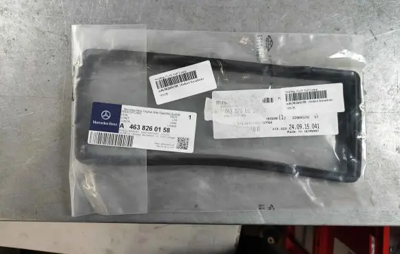 Mercedes-Benz G W463 2nd Gen Rubber seal loading door a4638260158