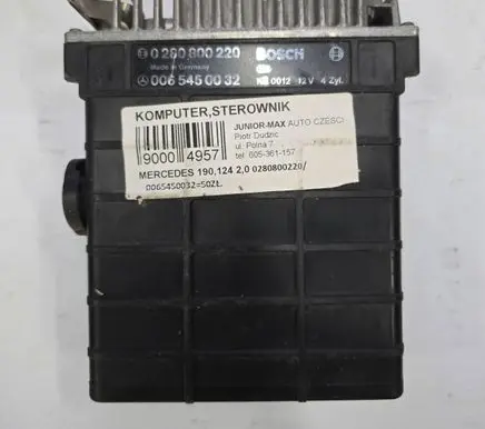 Mercedes-Benz A W168 Engine control unit/module 0065450032 0280800220 9004957