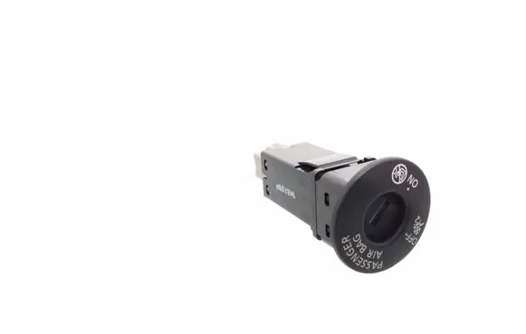 Passenger airbag on/off switch