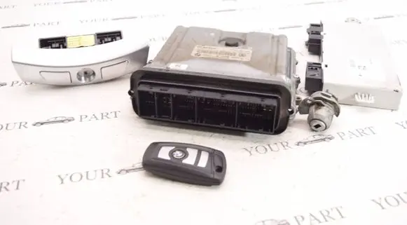 BMW 5 GT F07 Engine ECU kit and lock set 8509757