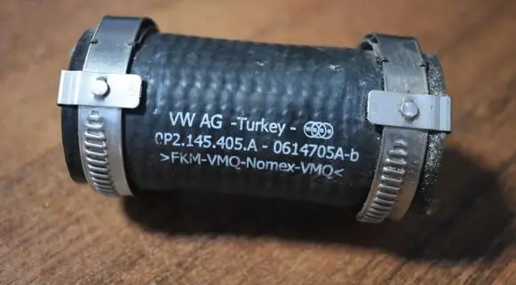 Audi Q8 Intercooler hose/pipe