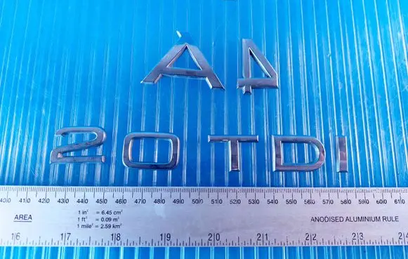 Audi A4 S4 B7 8E 8H Manufacturers badge/model letters 