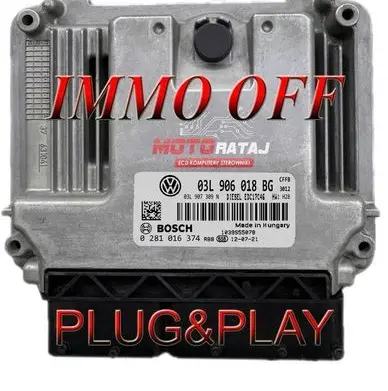 Volkswagen PASSAT B7 USA Engine control unit/module 03L906018BG