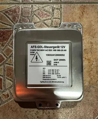 Mercedes-Benz E C207 W207 Headlight ballast module Xenon 5DC00906020AN 15032412000052