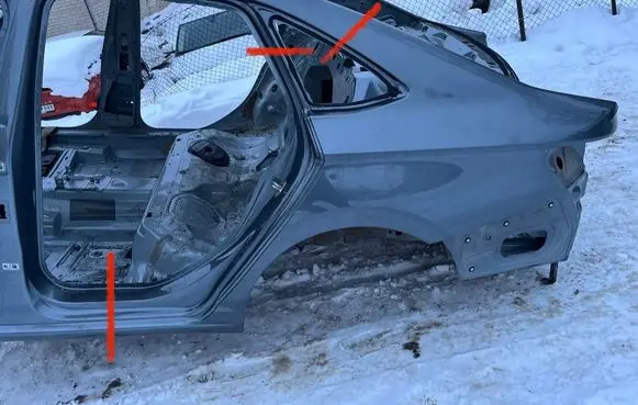Volkswagen Jetta VII Rear quarter panel 