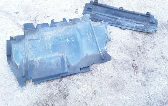 Peugeot 407 Engine splash shield/under tray 9650190280