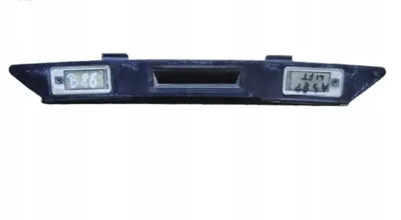 Audi A3 S3 8P Trunk door license plate light bar 