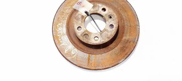 Citroen C5 Rear brake disc neventiliuojamas