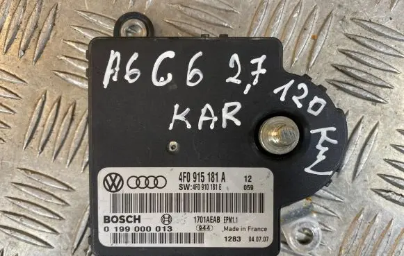 Audi A6 S6 C6 4F Power management control unit 4F0915181A 4F0910181E 0199000013