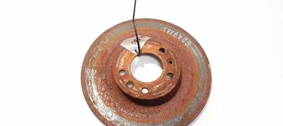 Peugeot 407 Rear brake disc neventiliuojamas