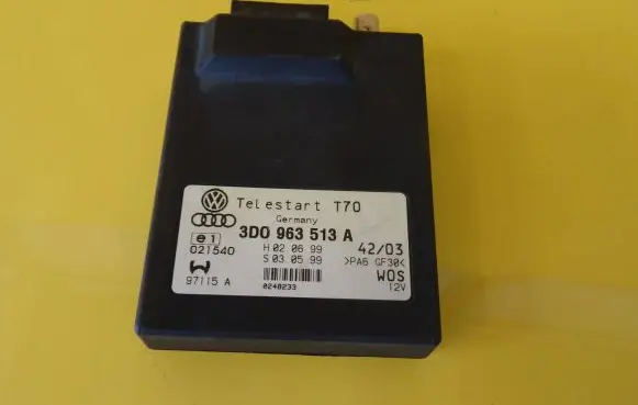 Volkswagen Touareg I Auxiliary heating control unit/module 3D0963513A