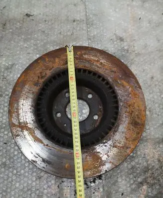 Audi A6 S6 C7 4G Front brake disc