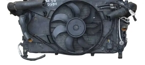Opel Astra J Coolant radiator