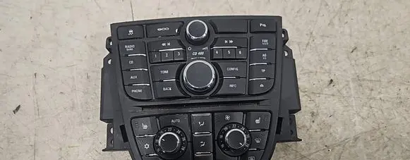 Opel Astra J Climate control/heater control trim 13343709 111129A20488 13346050