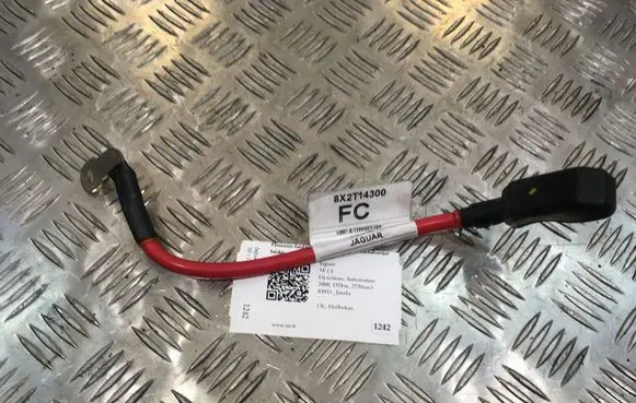 Jaguar XF Positive cable (battery) 8X2T14300