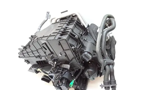 Interior heater climate box assembly