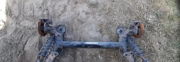 Peugeot 2008 I Rear axle beam with reductor 