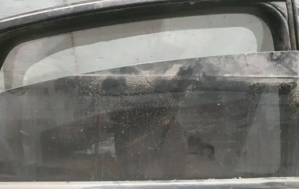 Audi A6 S6 C6 4F Rear door window glass AS2