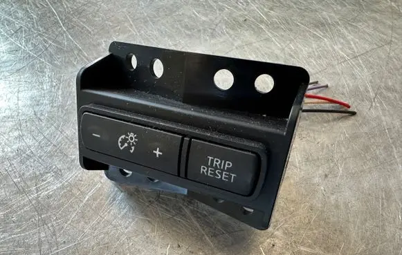Panel lighting control switch