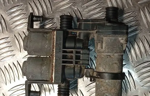 Coolant heater control valve