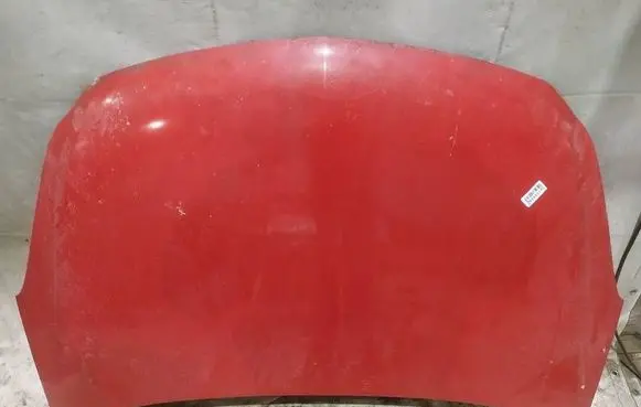 Opel Corsa D Engine bonnet/hood RAUDONAS